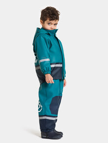 Didriksons-Boardman-Fodrat-Regnset-Barn-Petrol-Green-3