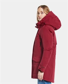 Didriksons Frida Vinterparkas 6 Dam Ruby Red