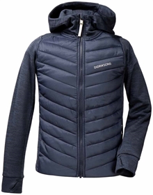 Didriksons Halden Hybridjacka Junior Navy (1)