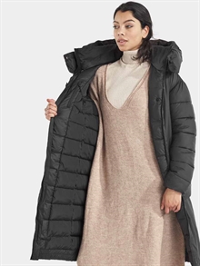 Didriksons Melina Puff Vinterparkas Dam Svart 6