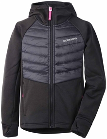 Didriksons Tovik Hybrid Hoodie Junior Svart 1