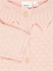 Dola Ls Knit Cardigan NB Evening Sand Name It Detail