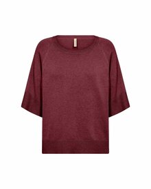Dollie-791-Pullover-Dam-Oxblood-Red-Melange-Soyaconcept--Smilebutiken-1