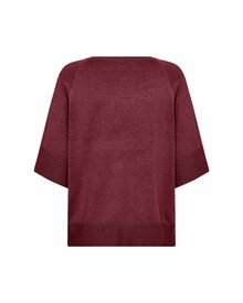 Dollie-791-Pullover-Dam-Oxblood-Red-Melange-Soyaconcept--Smilebutiken-2