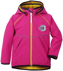 Elmån Kids Softshell Jacket Fuchsia Barn Didriksons