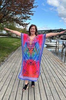 Emeraude-Molly-V-ringad-Strandklanning-Dam-Multi-Color-2