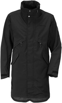 Emmett Mens  Parka Black Didriksons Skalrock Herr