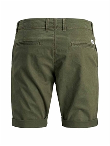 Enzo Chino Shorts Olivgrön Herr bak