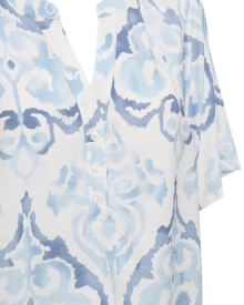 Esvespa-Blus-Dam-Chambray-Blue-W-Star-Off-White-Freequent--Smilebutiken-2