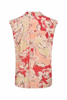 Faldine-1-Armlos-Blus-Dam-Bittersweet-Combi-Soyaconcept--Smilebutiken-3