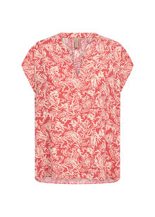 Faye-2-Kortarmad-Blus-Dam-Bittersweet-Combi-Soyaconcept--Smilebutiken-1