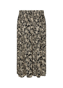 Faye-5-Midikjol-Dam-Black-Combi-Soyaconcept--Smilebutiken-4