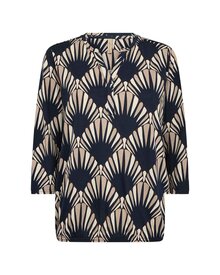 Felicity-555-Topp-Dam-Navy-Combi-Soyaconcept--Smilebutiken-3
