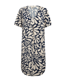 Floi-Monstrad-Klanning-Dam-Navy-Blazer-W-Moonbeam-Freequent--Smilebutiken-1