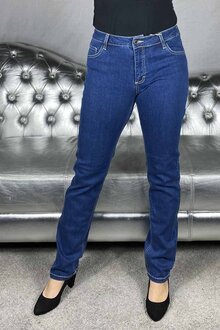 Freequent-Adina-Stretchjeans-Dam-Mellanbla-10