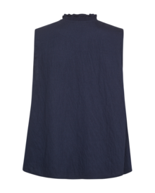 Freequent-Ally-Armlos-Blus-Dam-Navy-Blazer-3