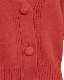 Freequent Alpi Kortärmad Cardigan Dam Baked Apple