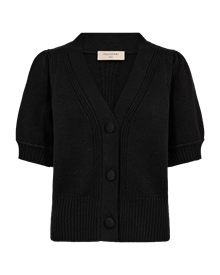 Freequent Alpi Kortärmad Cardigan Dam Black