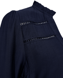 Freequent-Antina-Blus-Dam-Navy-Blazer-2