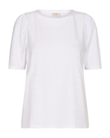 Freequent-Blond-T-shirt-Dam-Brilliant-White-1