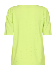 Freequent-Blond-T-shirt-Dam-Sharp-Green-1