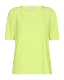 Freequent-Blond-T-shirt-Dam-Sharp-Green-2