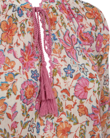 Freequent-Carin-Blus-Dam-Star-Off-White-W-Fuchsia-Pink-5