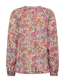 Freequent-Carin-Blus-Dam-Star-Off-White-W-Fuchsia-Pink-6