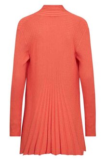 Freequent-Claudisse-Long-Cardigan-Dam-Hot-Coral-3