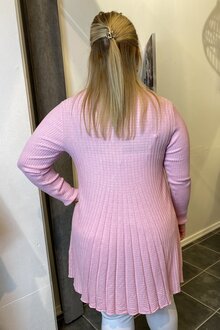 Freequent-Claudisse-Long-Cardigan-Dam-Lilac-Sachet-Melange-11