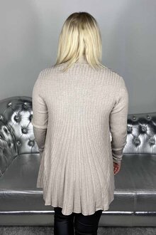 Freequent-Claudisse-Long-Cardigan-Dam-Mushroom-Melange-11