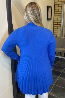 Freequent Claudisse Long Cardigan Dam Nebulas Blue