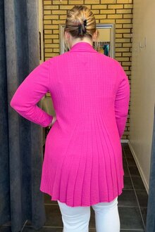 Freequent-Claudisse-Long-Cardigan-Dam-Raspberry-Rose-11