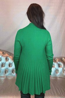 Freequent-Claudisse-Long-Cardigan-Pepper-Green-Dam-12