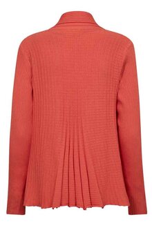 Freequent-Claudisse-Short-Cardigan-Dam-Hot-Coral-3