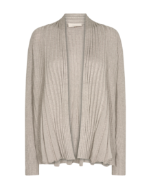 Freequent-Claudisse-Short-Cardigan-Dam-Mushroom-Melange-1