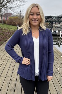 Freequent-Claudisse-Short-Cardigan-Dam-Patriot-Blue-10