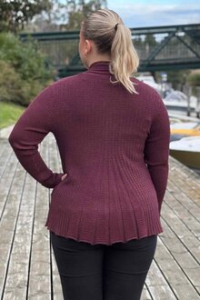 Freequent-Claudisse-Short-Cardigan-Dam-Port-Royal-Melange-12
