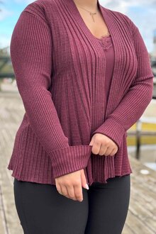 Freequent-Claudisse-Short-Cardigan-Dam-Port-Royal-Melange-13