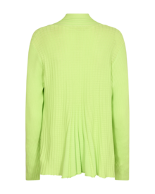 Freequent-Claudisse-Short-Cardigan-Dam-Sharp-Green-2