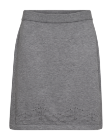 Freequent-Claura-Kjol-Dam-Medium-Grey-Melange-3