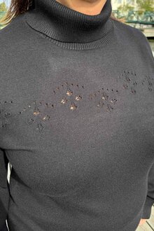 Freequent-Claura-Pullover-Polo-Dam-Black-11