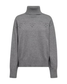 Freequent-Claura-Pullover-Polo-Dam-Medium-Grey-3