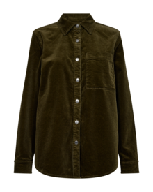 Freequent-Cordy-Manchester-Skjorta-Dam-Kombu-Green-1