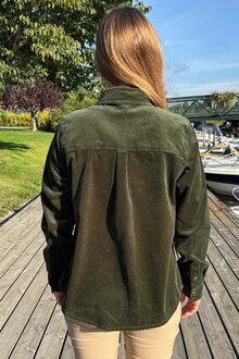 Freequent-Cordy-Manchester-Skjorta-Dam-Kombu-Green-12