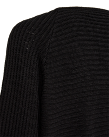 Freequent-Cotla-Cardigan-Dam-Black-2