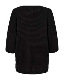Freequent-Cotla-Cardigan-Dam-Black-3