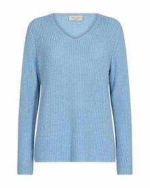 Freequent-Ellis-V-Langarmad-Troja-Chambray-Blue-Dam-1