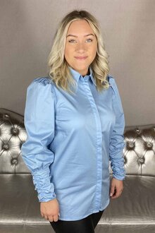Freequent-Fraces-Skjorta-Dam-Chambray-Blue-10