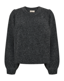 Freequent-Grsevalin-Pullover-Dam-Dark-Grey-Melange-1